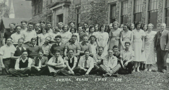 People, Group, Star Valley High School, Junior Class, 1934