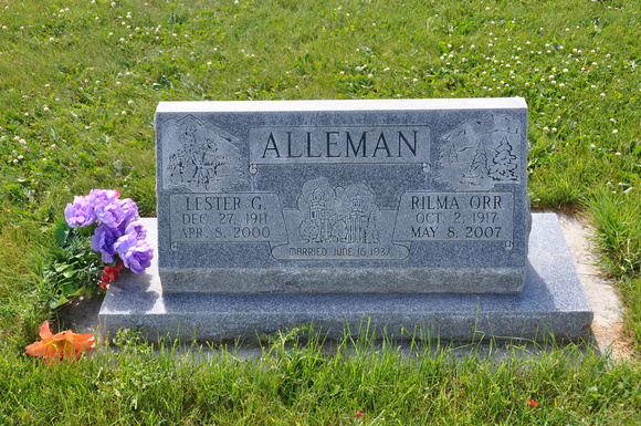 Allleman, Lester G. (Rilma Orr) (1) (Georgetown)