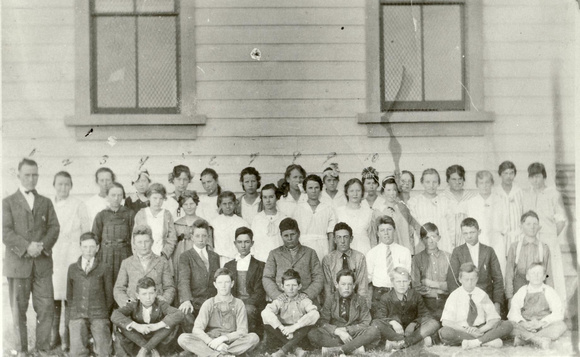People, Group, School, Auburn (About 1942