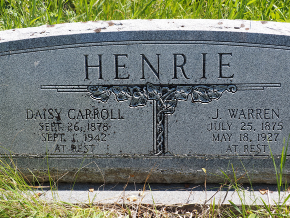 Henrie, J. Warren (Daisy Carroll)