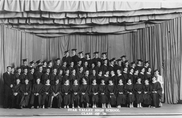 People, Group, Star Valley High School, Class of 1938