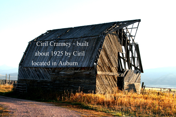 Barns (2016), Cranney, Ciril (1925 - Auburn)