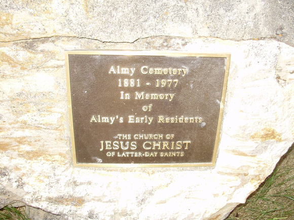 2. Almy Cemetery (Almy)