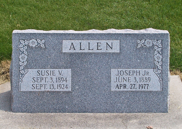 Allen, Joseph Jr (Susie V.)