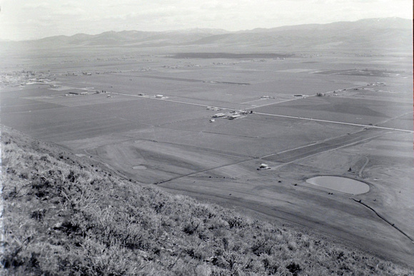 Grosjean, Aerial View, Golf course, 1970, 1672