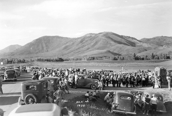 Event, Dedication, Lander Trail Cutoff, 1939