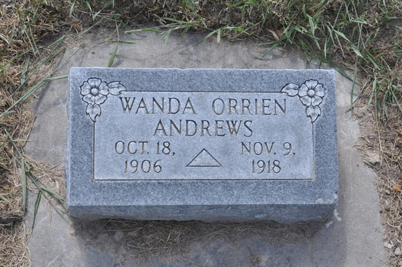 Andrews, Wanda Orrien (Bates)