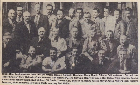 People, Group, Businessmen, Afton, (1935)