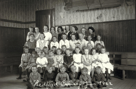 People, Church, Bedford Primary, 1922