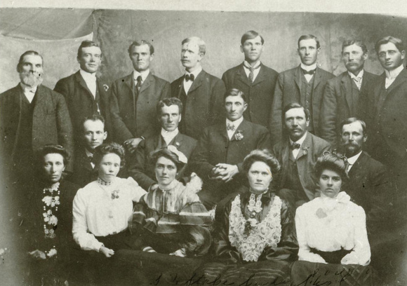 People, Church, Sunday School Board 1902-03