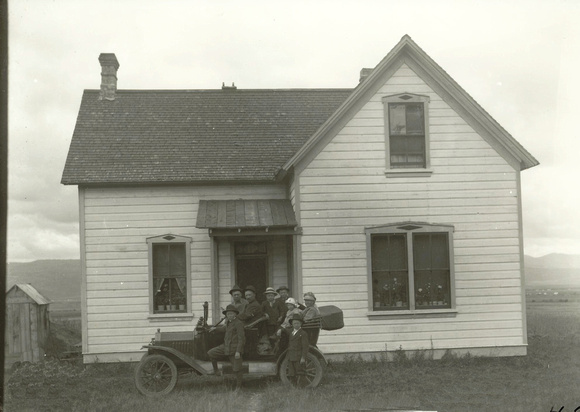 Building, Private, Home and Early Car