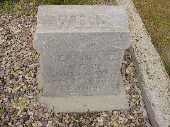 Bate, Selenia E. (1) (Almy)
