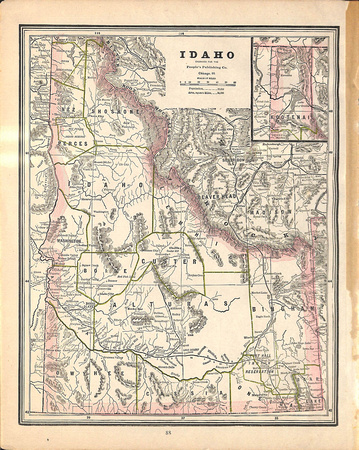 1. 1863, Idaho
