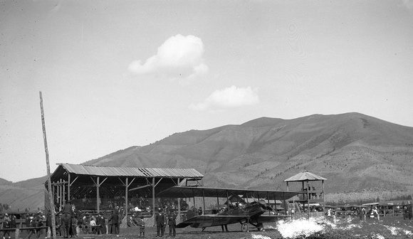 Heiner, Afton, First Airplane In Star Valley (1)