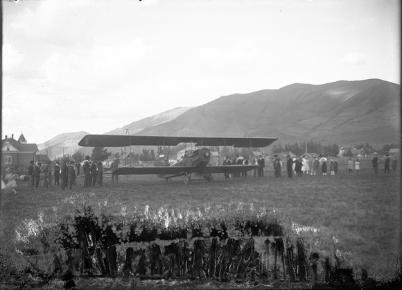 Heiner, Afton, First Airplane In Star Valley (2)