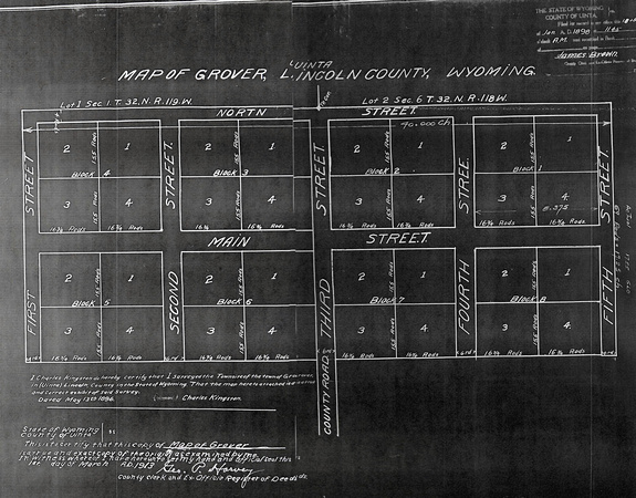 12. 1896, Grover, Uinta, Wyoming