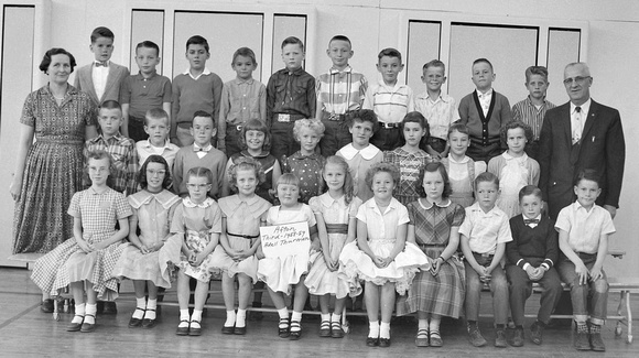 Grosjean, Afton Third Grade,, 1959, 454