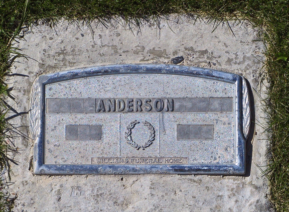 Anderson, Unknown
