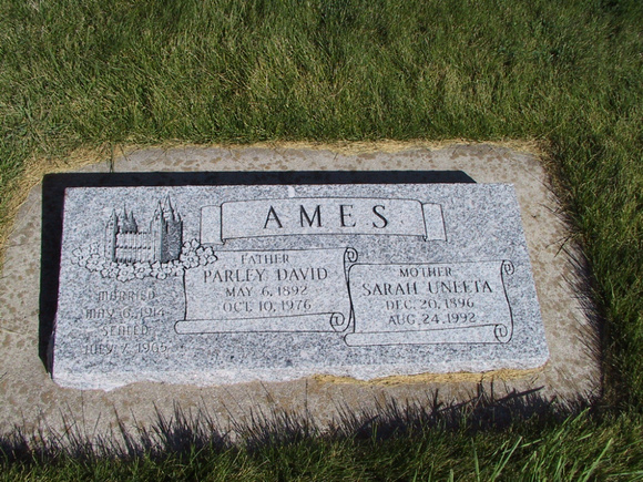 Ames, Parley David (Sarah Uneeta)