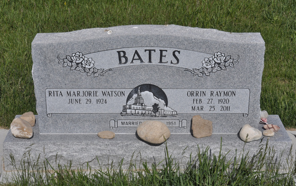 Bates, Orrin Raymon (Rita Marjorie Watson) (1) (Bates)