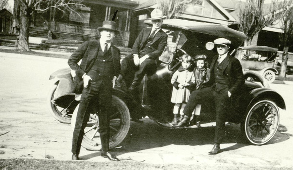People, Group, Bagley, Errol, Model T. Ford