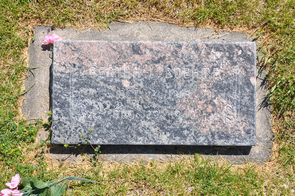 Boehme, Bertha L. (Bennington)
