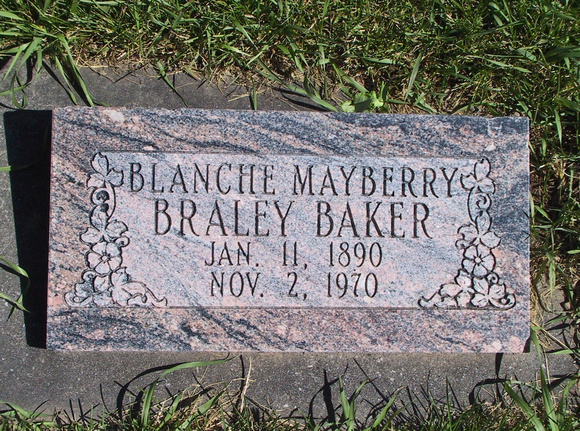 Baker, Blanche Mayberry Braley