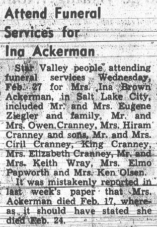Ackerman, Ina Cranney Brown (i 7 Mar 1963) (2)