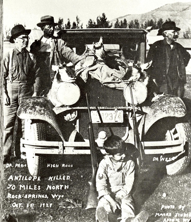 People, Group, Antelope Kill, 1928