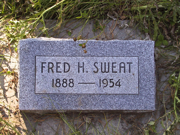 Sweat, Fred H